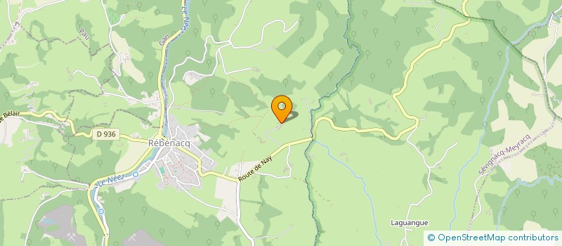 localisation de l'entreprise MADAME JOSIANE MAHOUME  REBENACQ