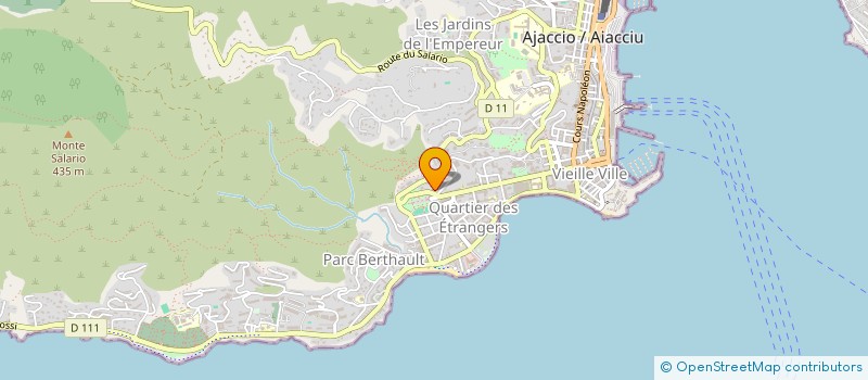 localisation de l'entreprise MADAME JOSIANE MANNONI à AJACCIO