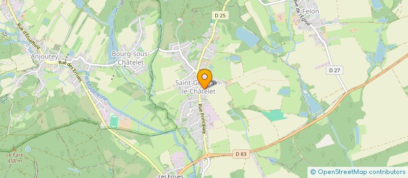 localisation de l'entreprise MADAME JOSIANE MARCHAL à SAINT-GERMAIN-LE-CHATELET