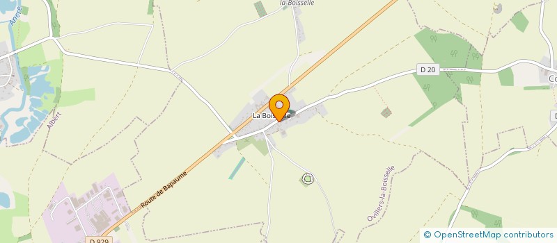 localisation de l'entreprise MADAME JOSIANE MARGOIN à OVILLERS-LA-BOISSELLE