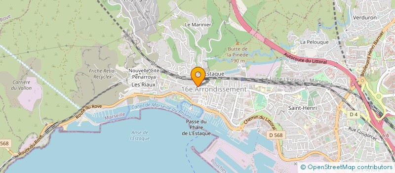 localisation de l'entreprise MADAME JOSIANE MARLIA à MARSEILLE