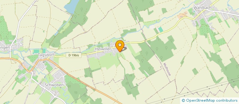 localisation de l'entreprise MADAME JOSIANE MARTIN  HEIWILLER