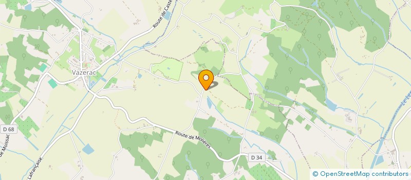 localisation de l'entreprise MADAME JOSIANE MESPOULES  LABARTHE