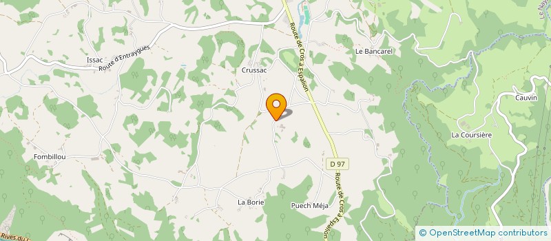 localisation de l'entreprise MADAME JOSIANE MIQUEL  LE NAYRAC