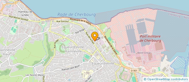 localisation de l'entreprise MADAME JOSIANE MITRE à CHERBOURG-EN-COTENTIN
