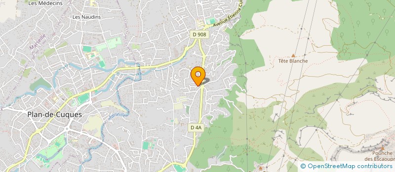 localisation de l'entreprise MADAME JOSIANE MME LECA MARTIN  ALLAUCH