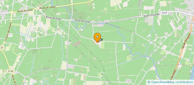 localisation de l'entreprise MADAME JOSIANE NAVARRO  JONQUIERES