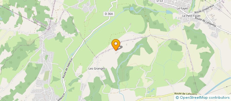 localisation de l'entreprise MADAME JOSIANE PETREQUIN  SAINT-JUST-CHALEYSSIN