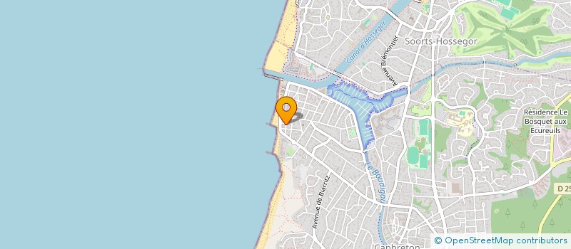 localisation de l'entreprise MADAME JOSIANE PICHAREU  CAPBRETON