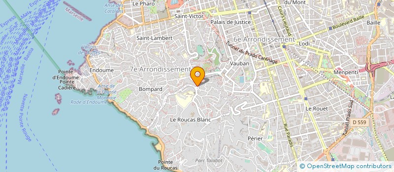 localisation de l'entreprise MADAME JOSIANE POMEROLE à MARSEILLE