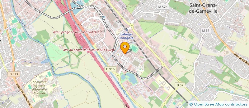 localisation de l'entreprise MADAME JOSIANE PONTICACCIA  LABEGE