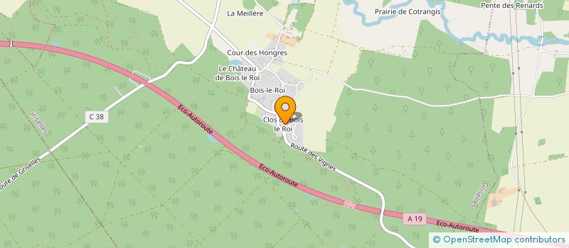 localisation de l'entreprise MADAME JOSIANE POTEAUX à GRISELLES