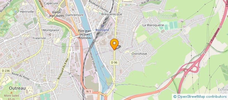 localisation de l'entreprise MADAME JOSIANE POULY à BOULOGNE-SUR-MER