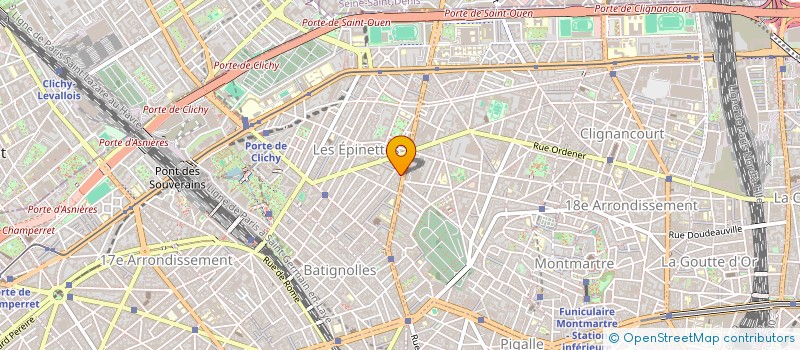 localisation de l'entreprise MADAME JOSIANE RABIET  PARIS