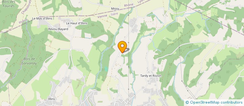 localisation de l'entreprise MADAME JOSIANE RACLET  LUZINAY