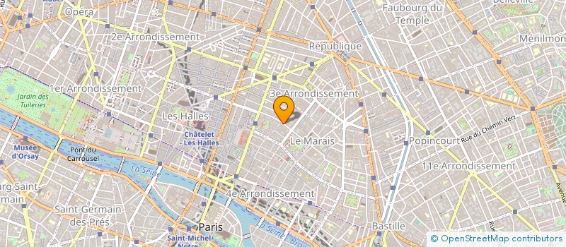 localisation de l'entreprise MADAME JOSIANE RAFFELLINI à PARIS