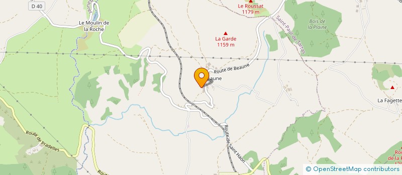 localisation de l'entreprise MADAME JOSIANE RAVEYRE à SAINT-ETIENNE-DU-VIGAN