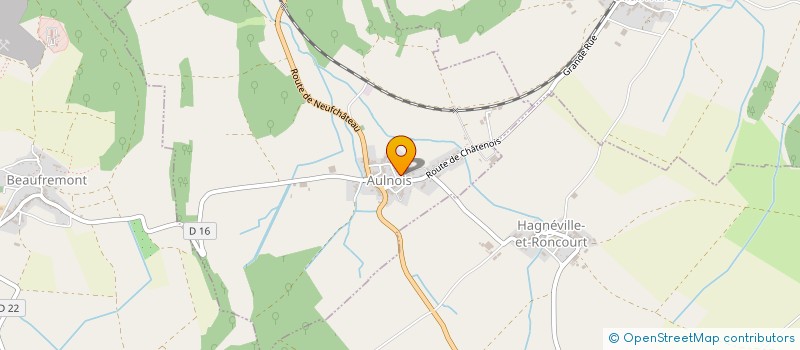 localisation de l'entreprise MADAME JOSIANE RENARD  AULNOIS