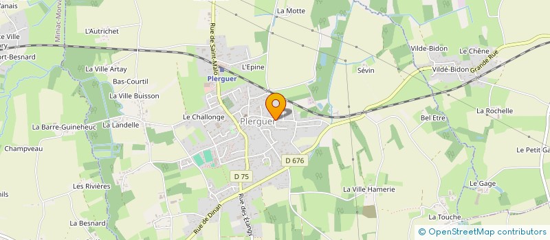 localisation de l'entreprise MADAME JOSIANE RENEE PIERROT à PLERGUER