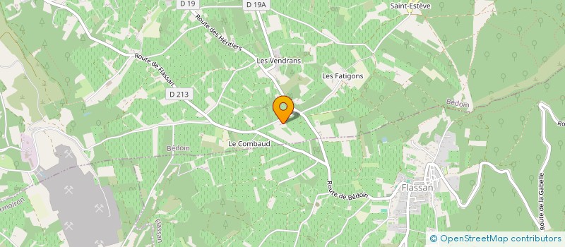 localisation de l'entreprise MADAME JOSIANE REYMOND  BEDOIN