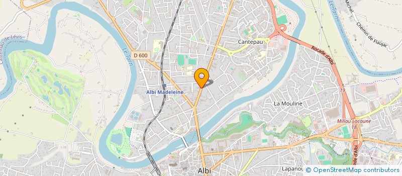 localisation de l'entreprise MADAME JOSIANE RICHARD à ALBI