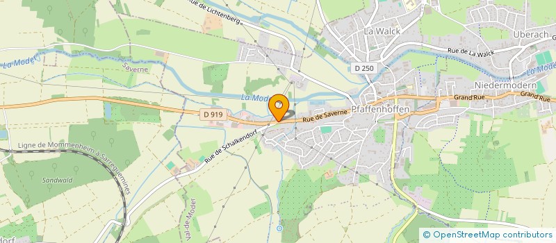 localisation de l'entreprise MADAME JOSIANE RIEHL  VAL-DE-MODER