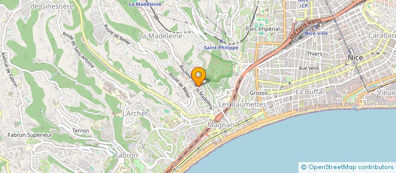 localisation de l'entreprise MADAME JOSIANE RIU-BOIXEDA  NICE