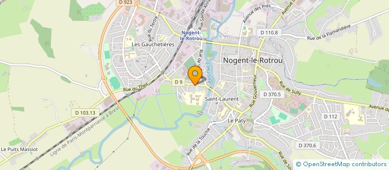 localisation de l'entreprise MADAME JOSIANE ROSSET  NOGENT-LE-ROTROU