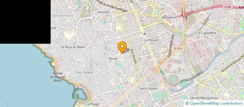 localisation de l'entreprise MADAME JOSIANE ROUZAUD à MARSEILLE