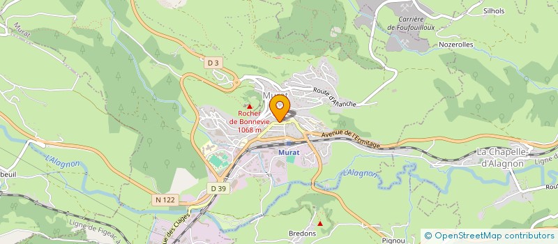 localisation de l'entreprise MADAME JOSIANE ROYER à MURAT