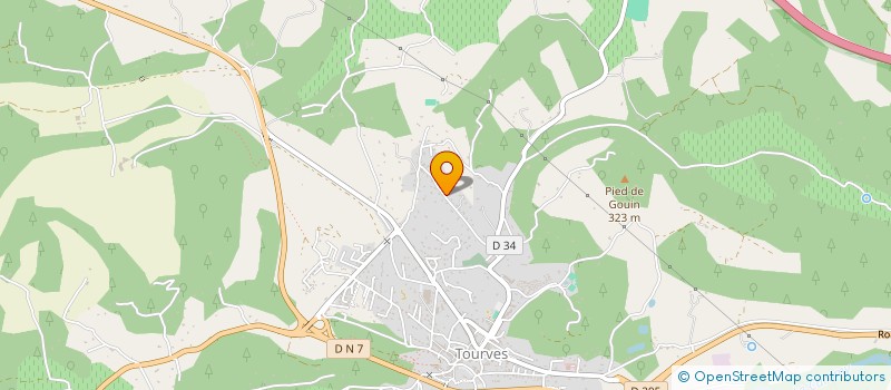 localisation de l'entreprise MADAME JOSIANE ROYERE à TOURVES