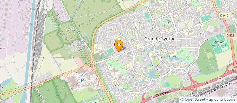 localisation de l'entreprise MADAME JOSIANE RUWET à GRANDE-SYNTHE