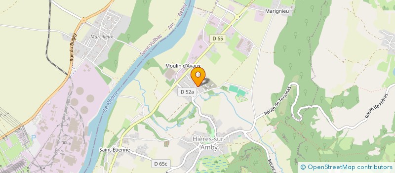 localisation de l'entreprise MADAME JOSIANE SABY  HIERES-SUR-AMBY