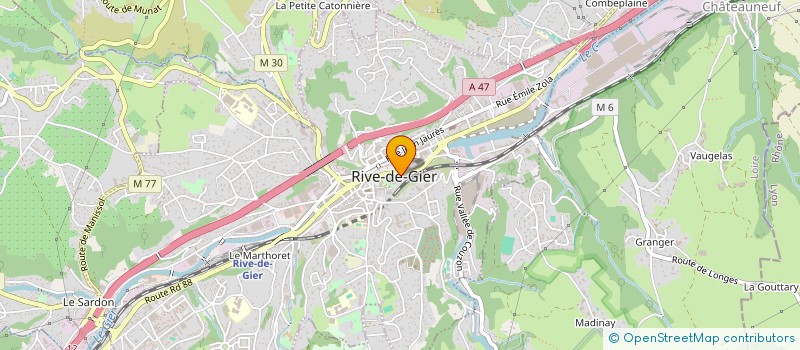 localisation de l'entreprise MADAME JOSIANE SAPIENZA  SAINTE-CROIX-EN-JAREZ