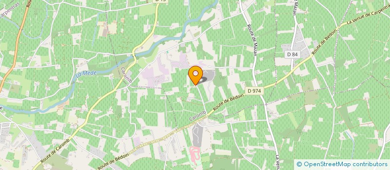 localisation de l'entreprise MADAME JOSIANE SEGU  CAROMB