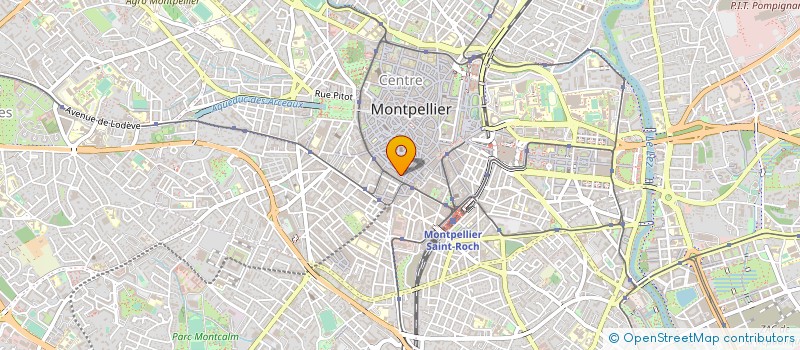 localisation de l'entreprise MADAME JOSIANE SILVESTRE à MONTPELLIER