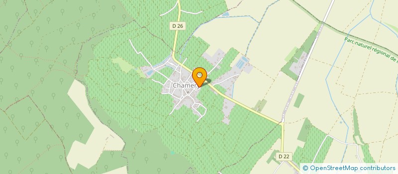 localisation de l'entreprise MADAME JOSIANE STOSSE  CHAMERY