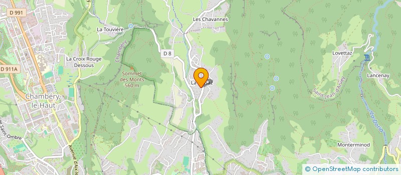 localisation de l'entreprise MADAME JOSIANE SUBRE  SAINT-ALBAN-LEYSSE