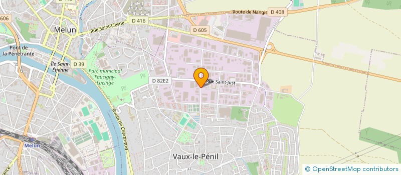 localisation de l'entreprise MADAME JOSIANE TEHE à VAUX-LE-PENIL