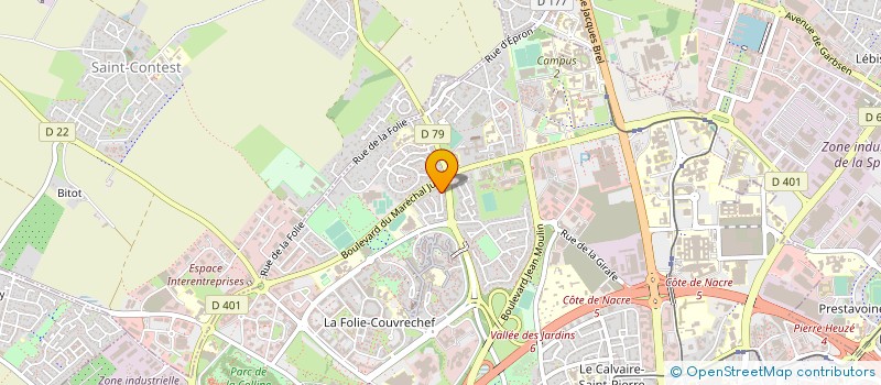 localisation de l'entreprise MADAME JOSIANE TIPHAIGNE à CAEN