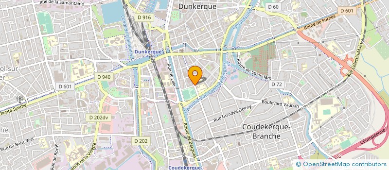localisation de l'entreprise MADAME JOSIANE TIRMARCHE à DUNKERQUE