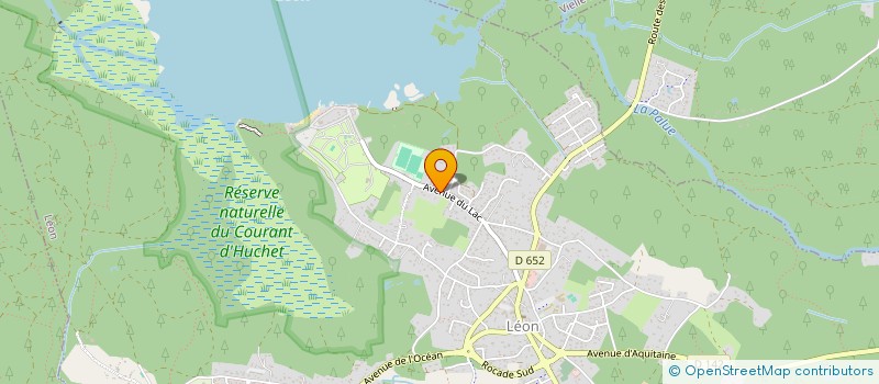 localisation de l'entreprise MADAME JOSIANE VIGNES  LEON