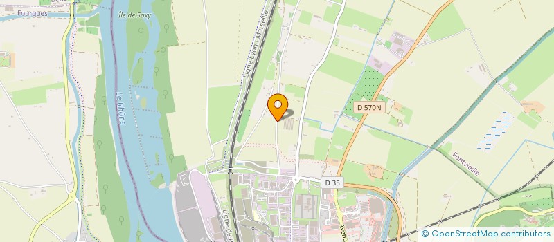 localisation de l'entreprise MADAME JOSIANE VILLANI  ARLES