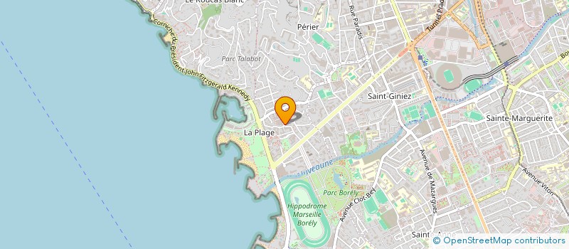 localisation de l'entreprise MADAME JOSIANE VIRAT à MARSEILLE