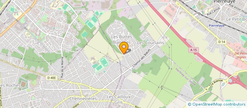 localisation de l'entreprise MADAME JOSIANE WALTON  HERBLAY-SUR-SEINE