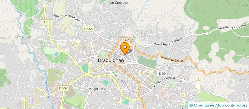 localisation de l'entreprise MADAME JOSIANNE ILARREGUI  DRAGUIGNAN