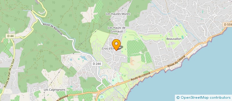 localisation de l'entreprise MADAME JOSIANNE JOURDAN à GRIMAUD