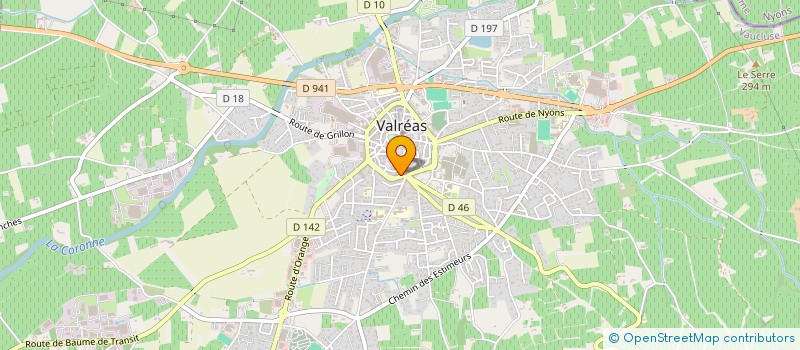localisation de l'entreprise MADAME JOSIANNE POUZOL à VALREAS