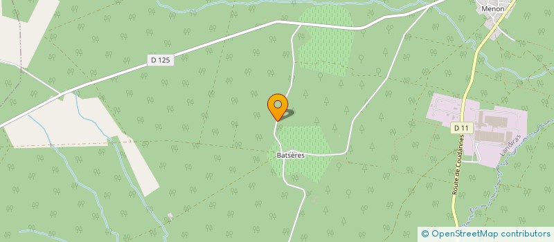 localisation de l'entreprise MADAME JOSIANNE REBEILLAT  LANDIRAS