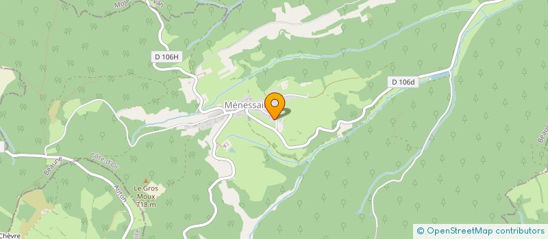 localisation de l'entreprise MADAME JOSIEN POOTJES  MENESSAIRE